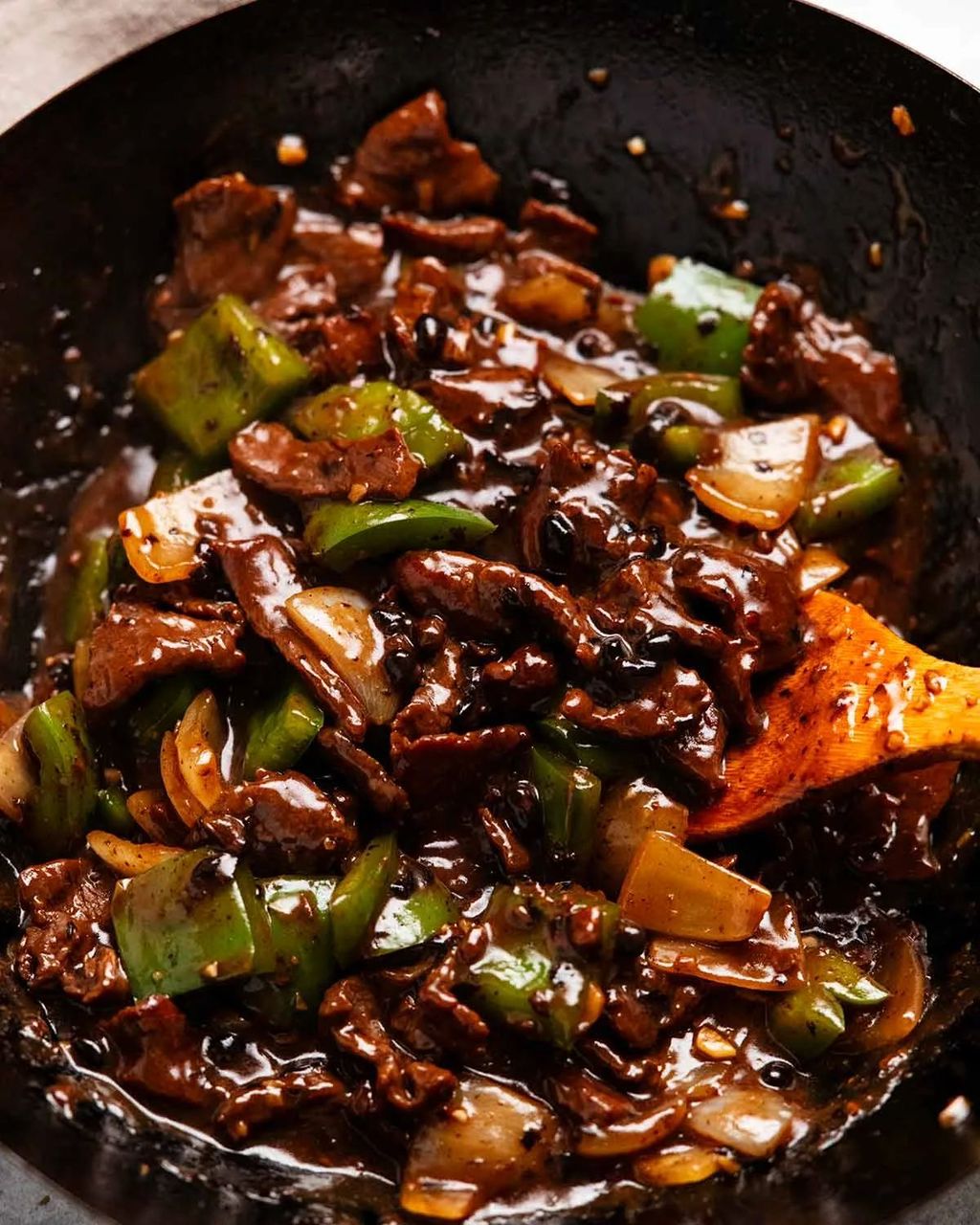 Beef in Black Beans
