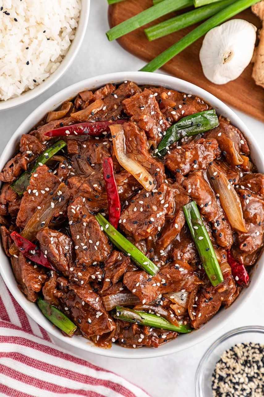 Beef in Yaowan Sauce